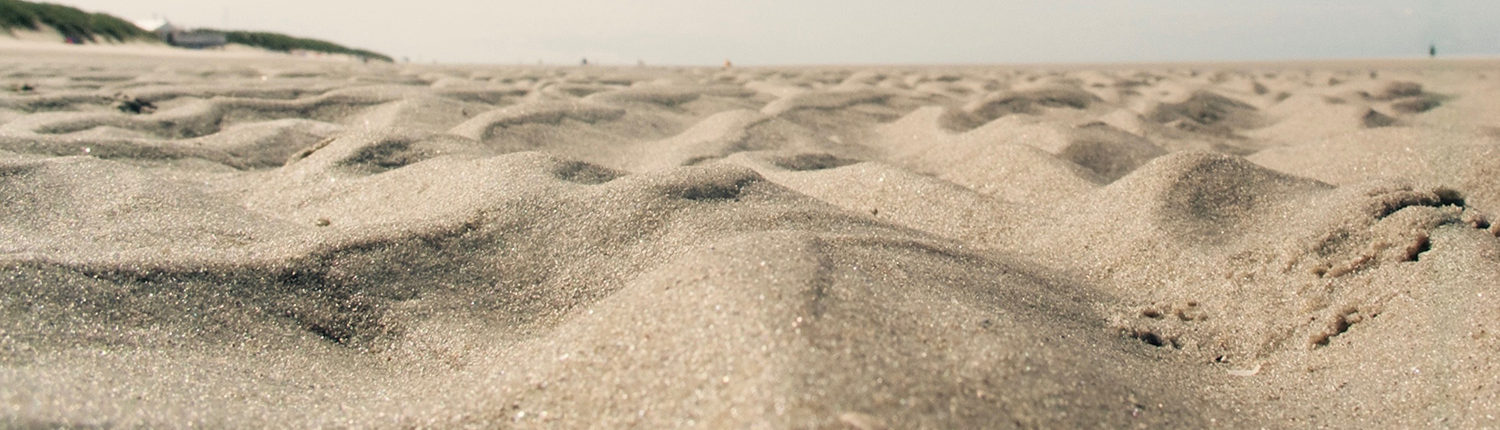 Sand am Meer